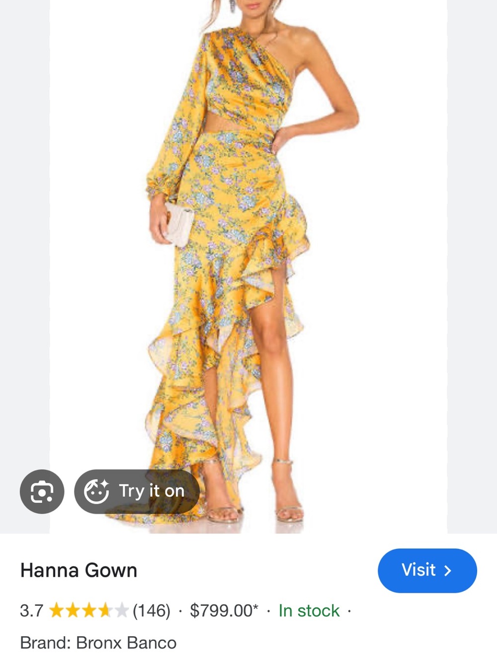 Bronx and Banco Hanna Dress Dupe